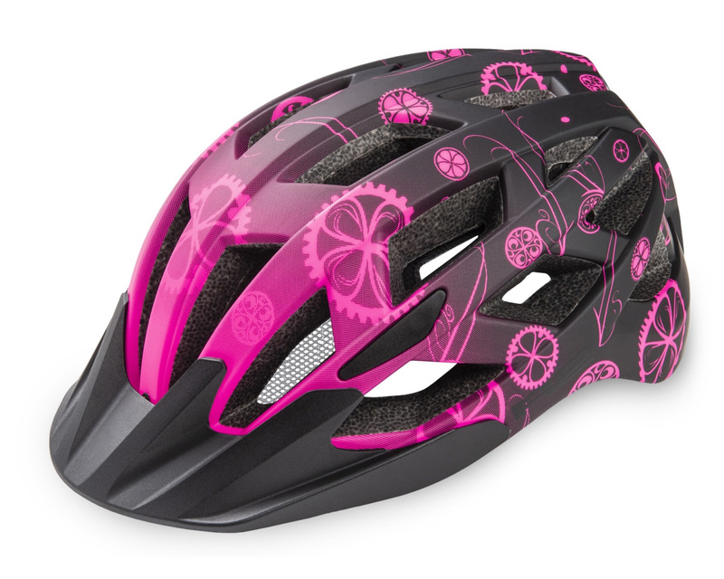 R2 helma LUMEN JUNIOR růžová mat
