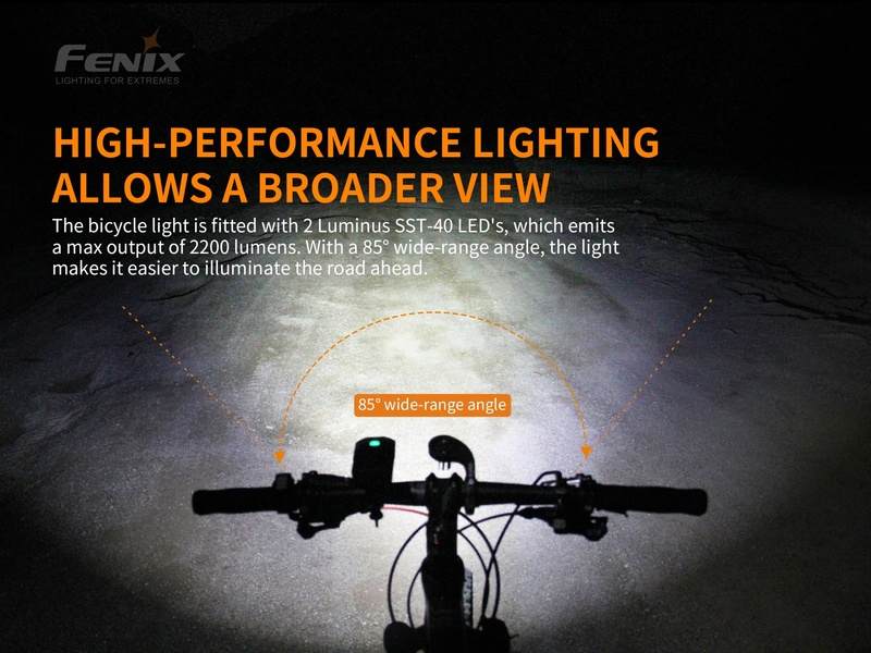 Fenix přední světlo BC30 V2.0