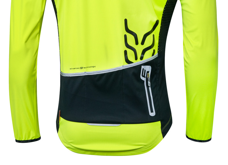 Force bunda X80 tenký softshell, UNI, fluo