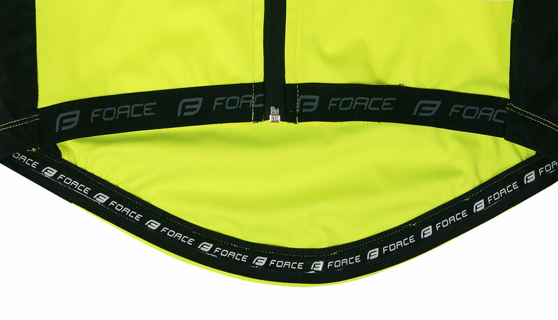 Force bunda X80 tenký softshell, UNI, fluo