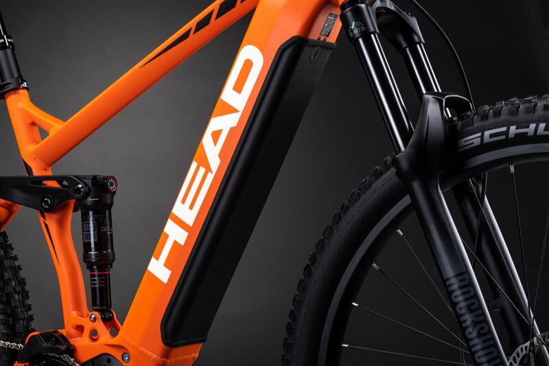 Head horské elektrokolo TERNI orange matt