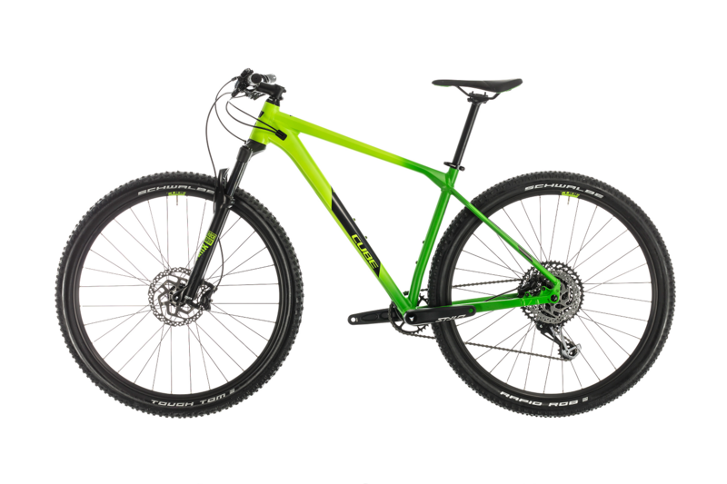 Cube horské kolo REACTION RACE green black