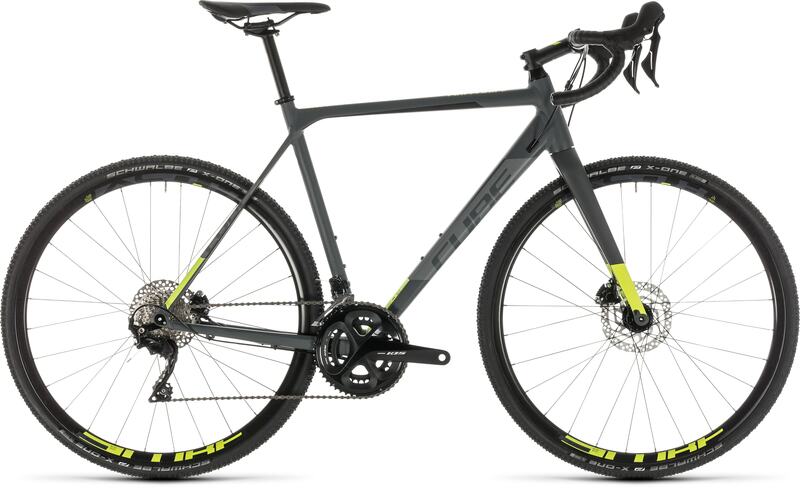 Cube cyklokrosové kolo CROSS RACE PRO grey flashyellow