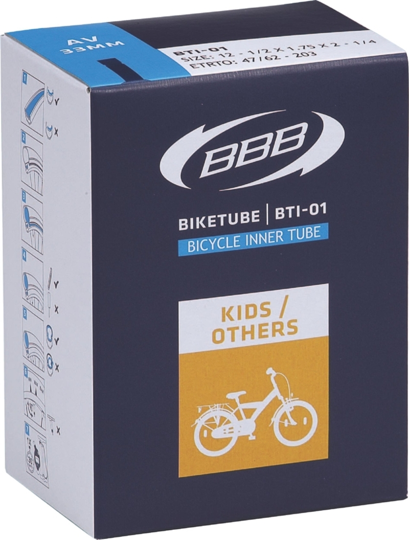 BBB duše BIKETUBE BTI-01 12x1/2 x 1.75/2.25