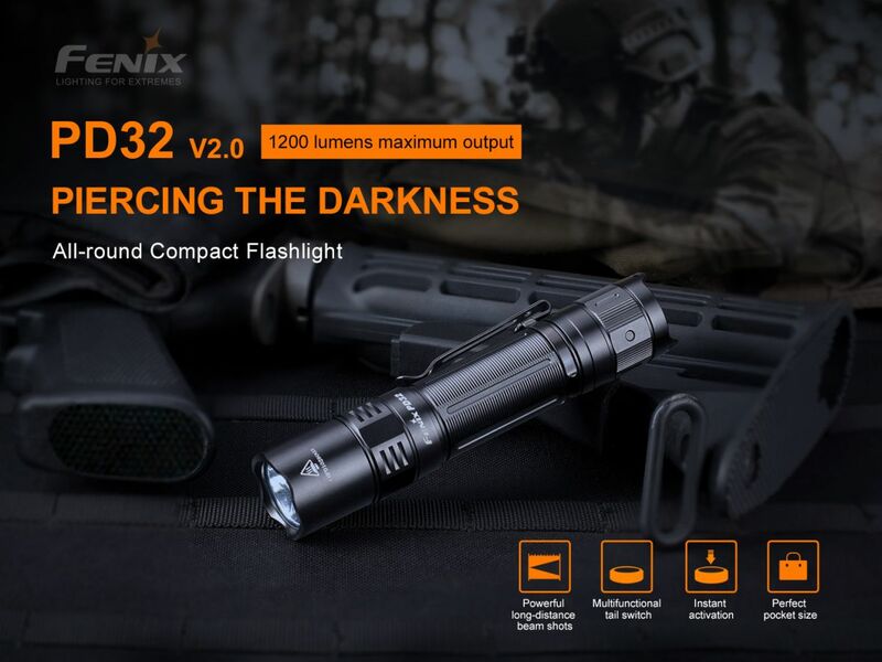 Fenix LED svítilna PD32 V2.0