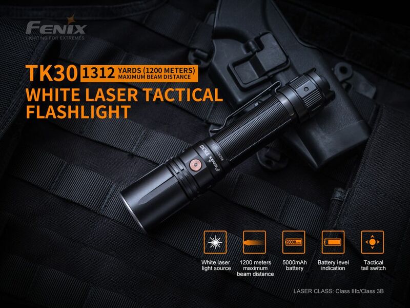 Fenix taktická laserová svítilna TK30