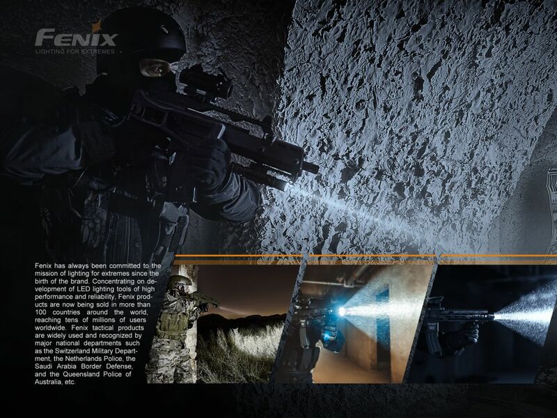 Fenix taktická laserová svítilna TK30