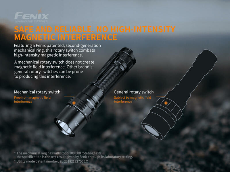 Fenix nabíjecí LED svítilna PD40R V2.0