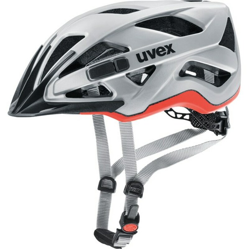 Uvex helma ACTIVE CC silver-orange mat