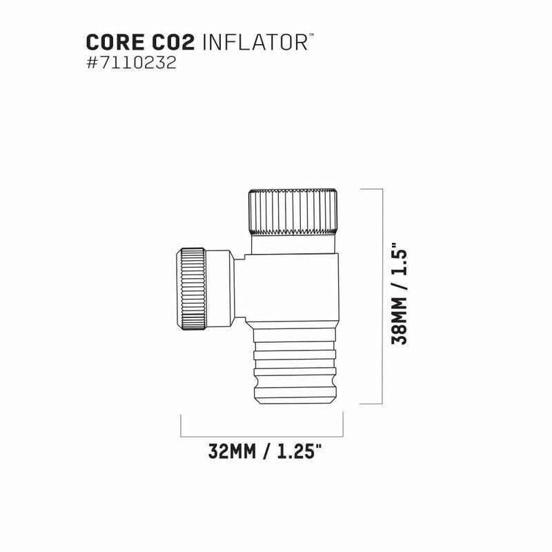 Blackburn pumpa CORE Co2 thread-on inflator