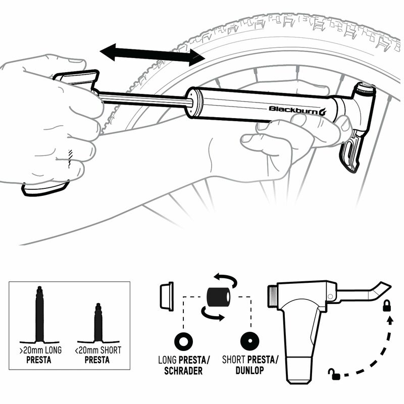 Blackburn pumpa MAMMOTH ANYVALVE