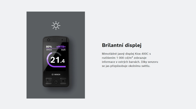 Bosch display Kiox 400C (BRC3200)