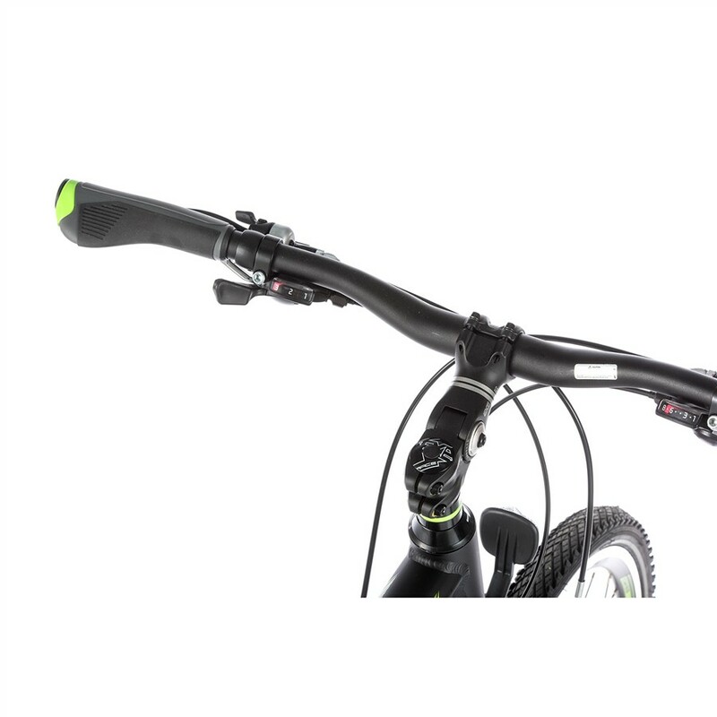 Leader Fox krosové kolo DAFT černá mat/zelená