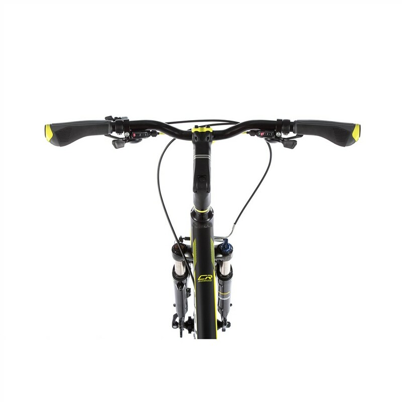 Leader Fox krosové kolo VIATIC dámské černá mat/žlutá