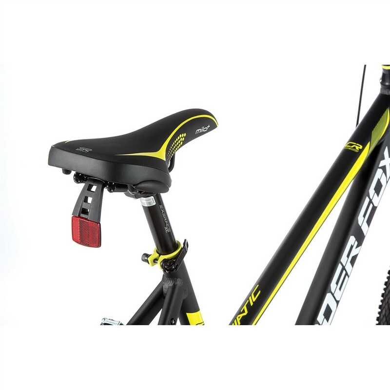 Leader Fox krosové kolo VIATIC dámské černá mat/žlutá