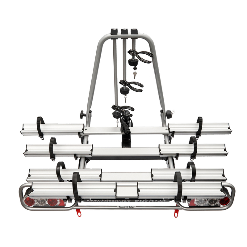 Wjenzek nosič kol na tažné zařízení VARIANT 3+1