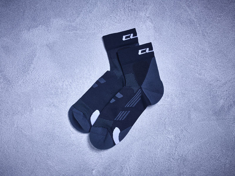 Cube ponožky Race Cut Blackline nad kotníky
