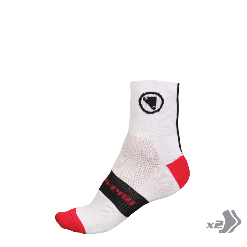 Endura ponožky FS260-PRO socks 2x white