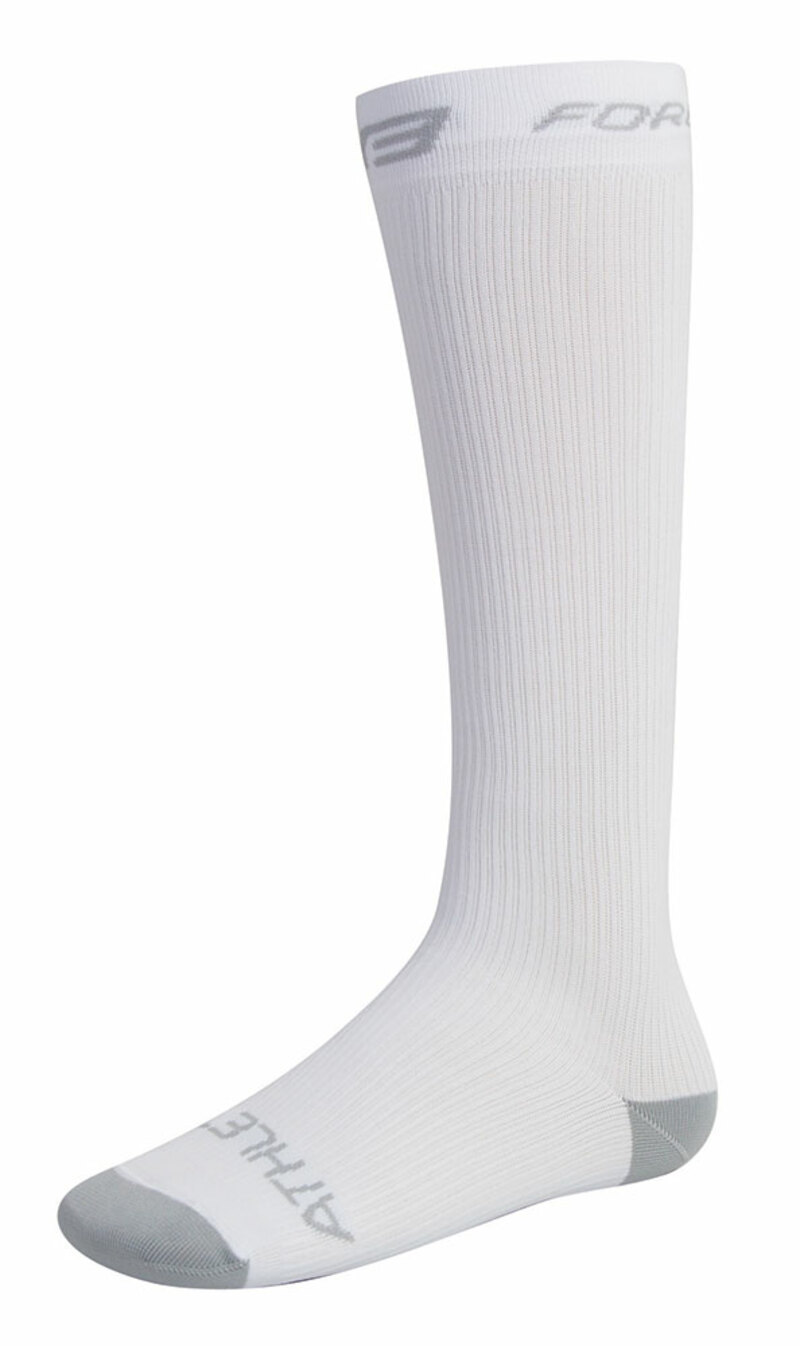 Force ponožky kompresní ATHLETIC bílé