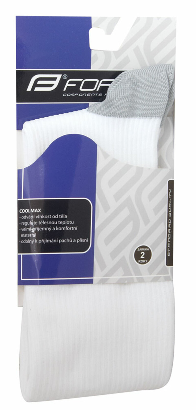 Force ponožky kompresní ATHLETIC bílé