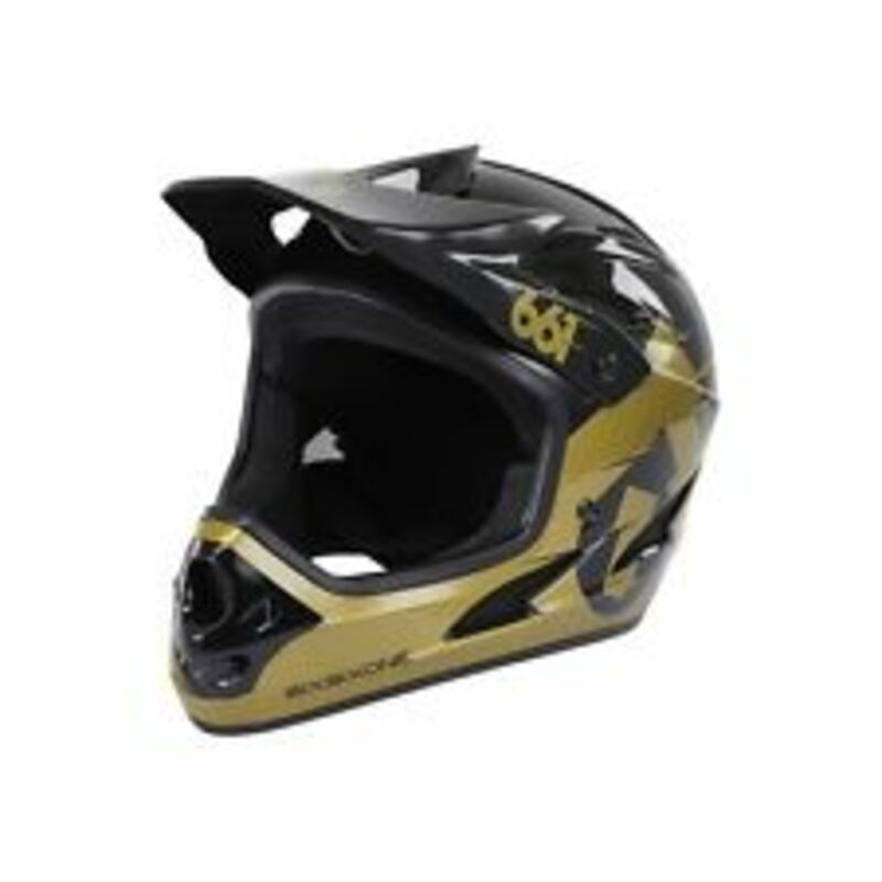 SixSixOne přilba Comp II black/gold