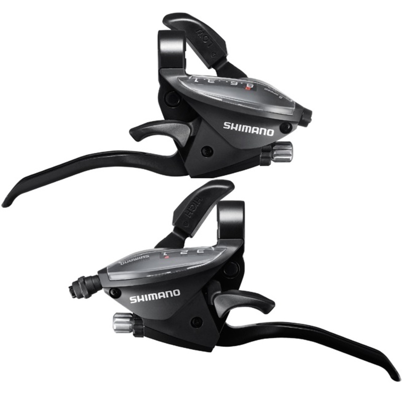 Shimano řadící a brzdové páky ST-EF510-8 černé, 3x8sp.