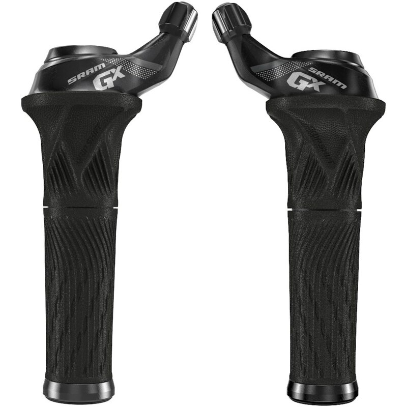 Sram řadící rukojeti GripShift GX pravá a levá, 2x11sp. černé