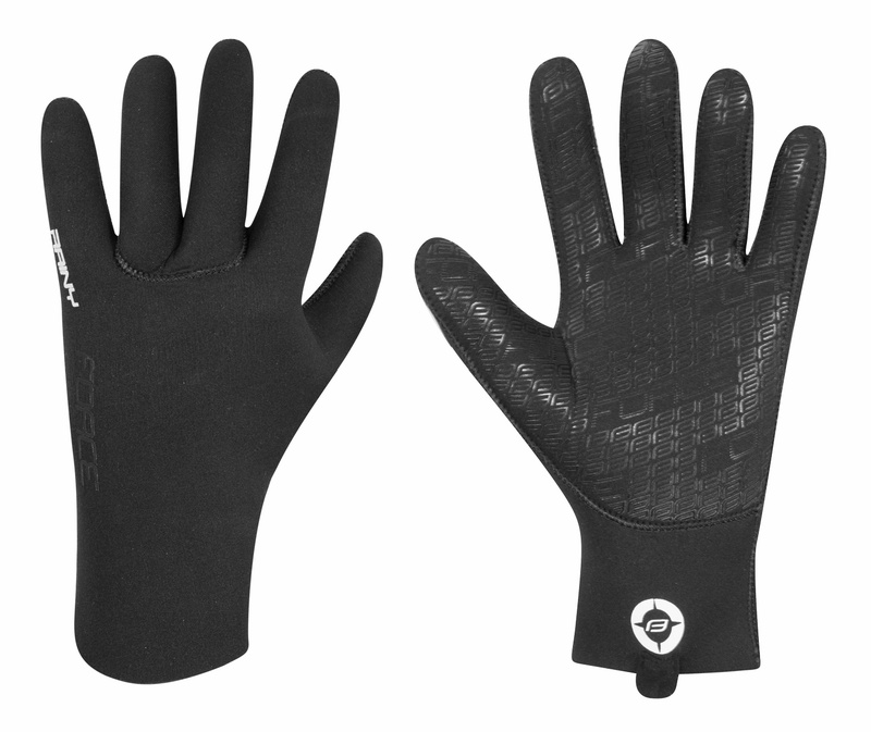 Force rukavice neoprén RAINY, černé