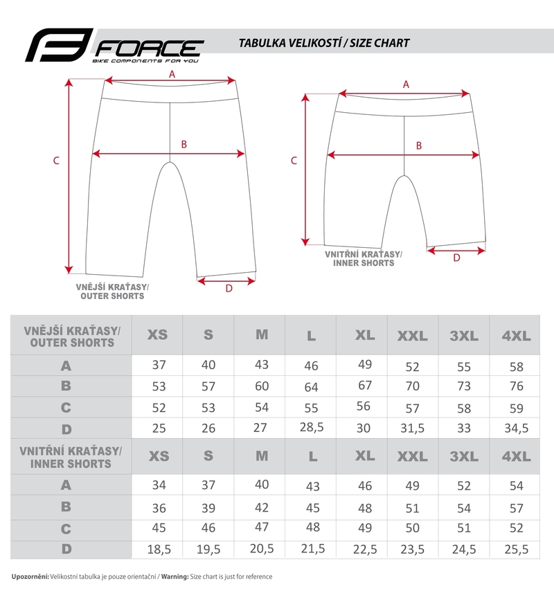 Force kraťasy MTB-11 s odnímatelnou vložkou, šedé