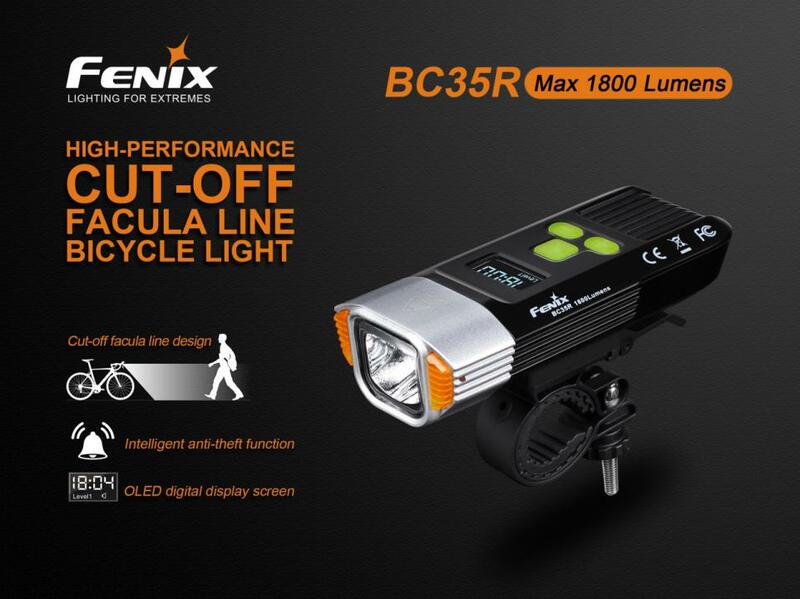 Fenix nabíjecí světlo BC35R
