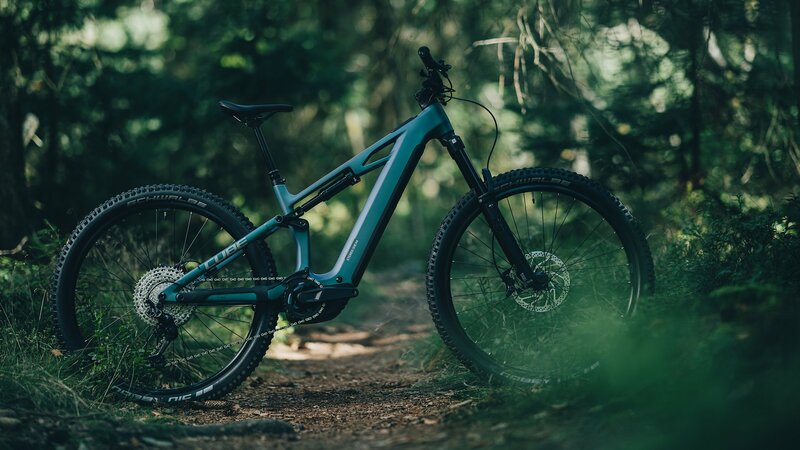 Cube STEREO HYBRID ONE44 HPC Race smaragdgrey prism
