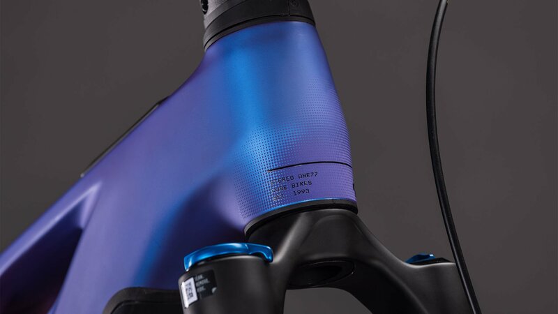 Cube STEREO HYBRID ONE77 HPC SLX blueiris black