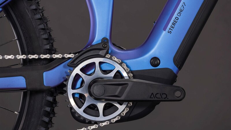 Cube STEREO HYBRID ONE77 HPC SLX blueiris black