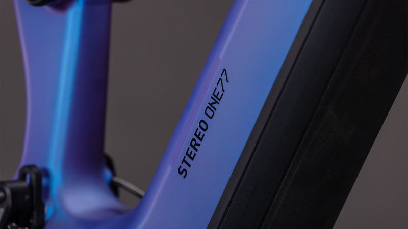 Cube STEREO HYBRID ONE77 HPC SLX blueiris black