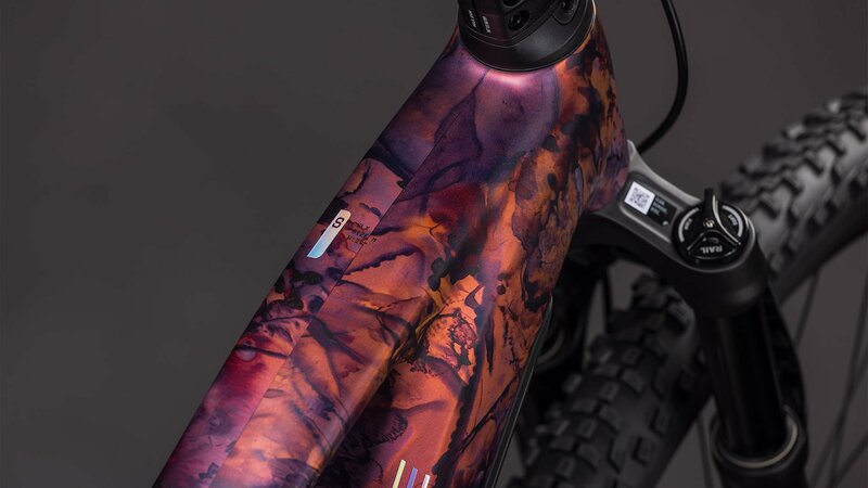 Cube REACTION HYBRID SLX shiftblush art