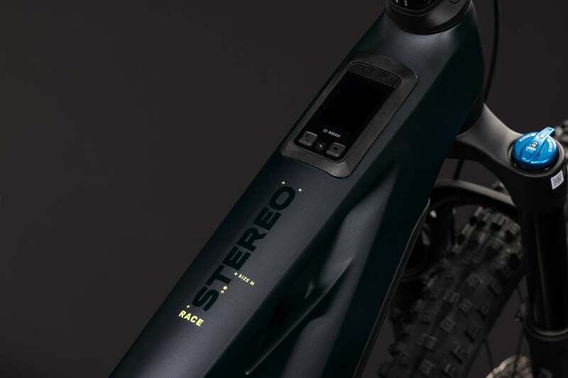 Cube STEREO HYBRID ONE44 HPC Race coal´n´green