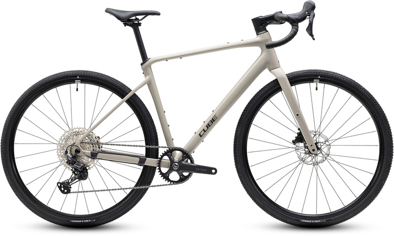 Cube gravel NUROAD EX oatgrey´n´black