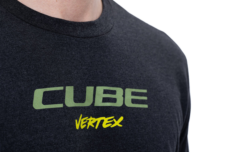 Cube dres MTB Round Neck Jersey FLOW L/S black