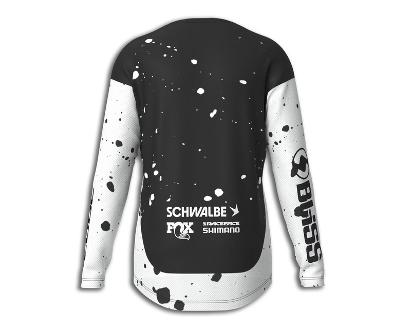 Cube dres MTB Jersey X Factory Racing L/S black white