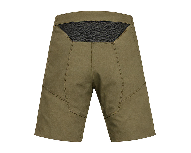 Cube volné kraťasy MTB Enduro Short olive