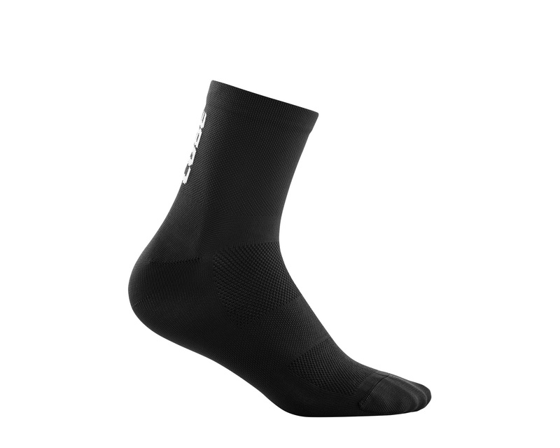 Cube ponožky MID CUT ROAD/XC Blackline black