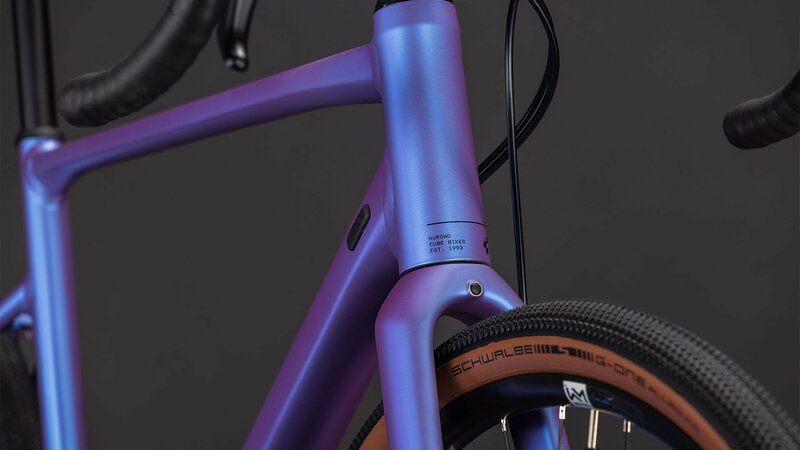 Cube gravel NUROAD EX blueiris lilac