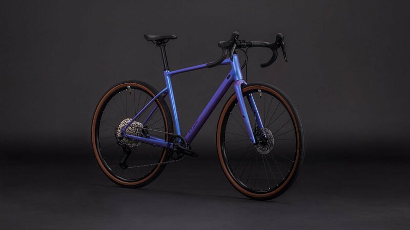 Cube gravel NUROAD EX blueiris lilac