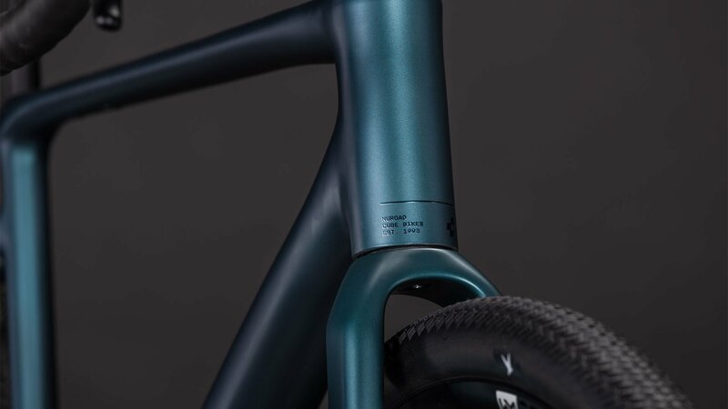 Cube gravel NUROAD RACE royalgreen black