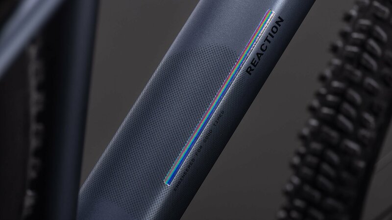 Cube REACTION SLX metallicgrey black