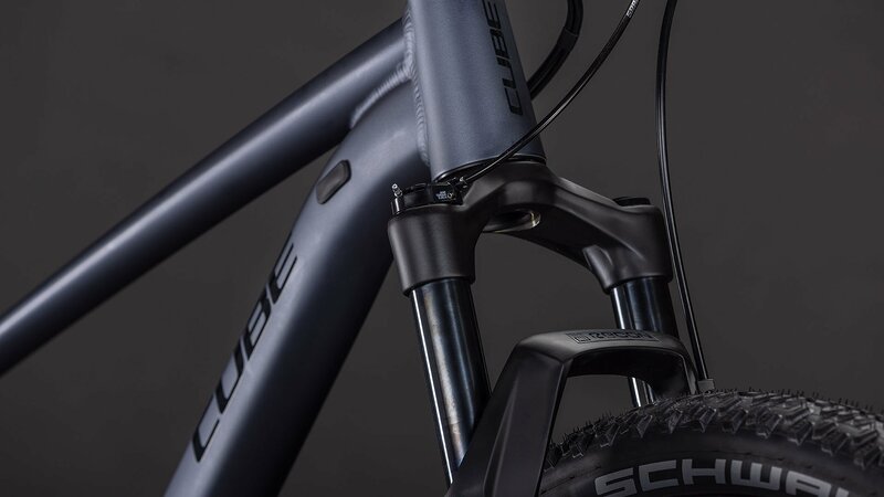 Cube REACTION SLX metallicgrey black