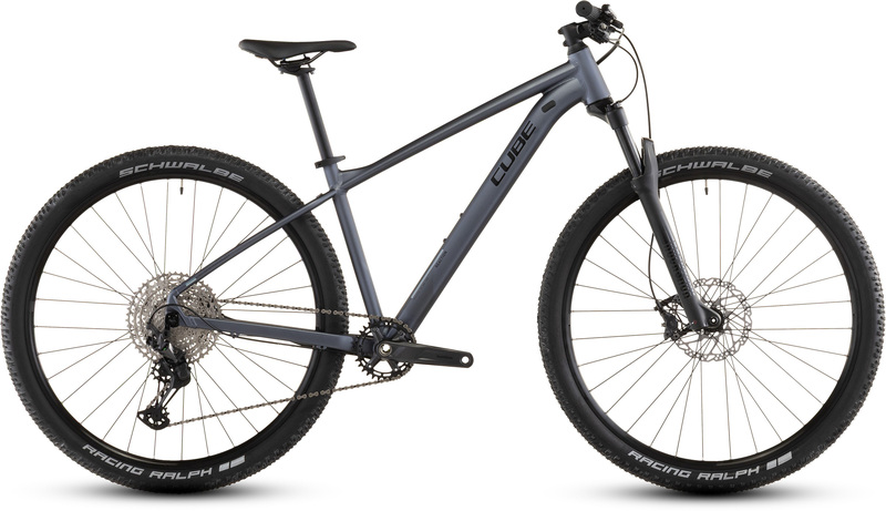 Cube REACTION SLX metallicgrey black