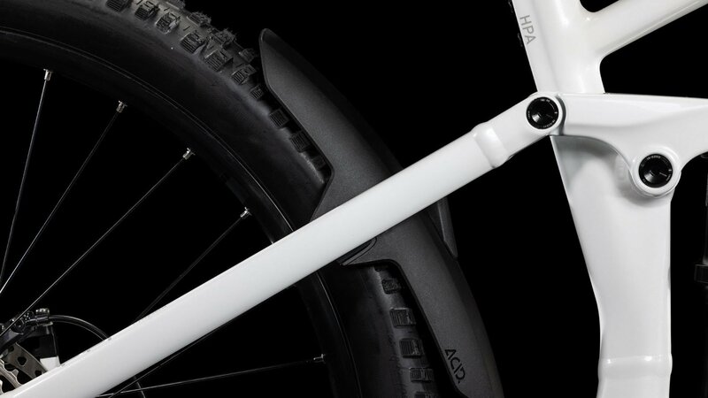 Cube STEREO HYBRID ONE44 EXC mettalic white black