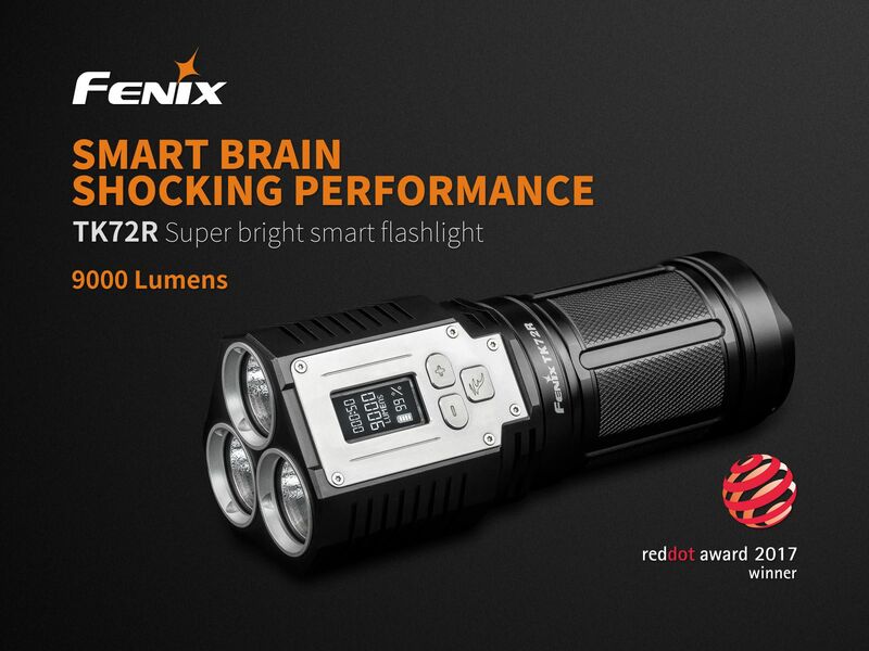 Fenix nabíjecí LED svítilna TK72R