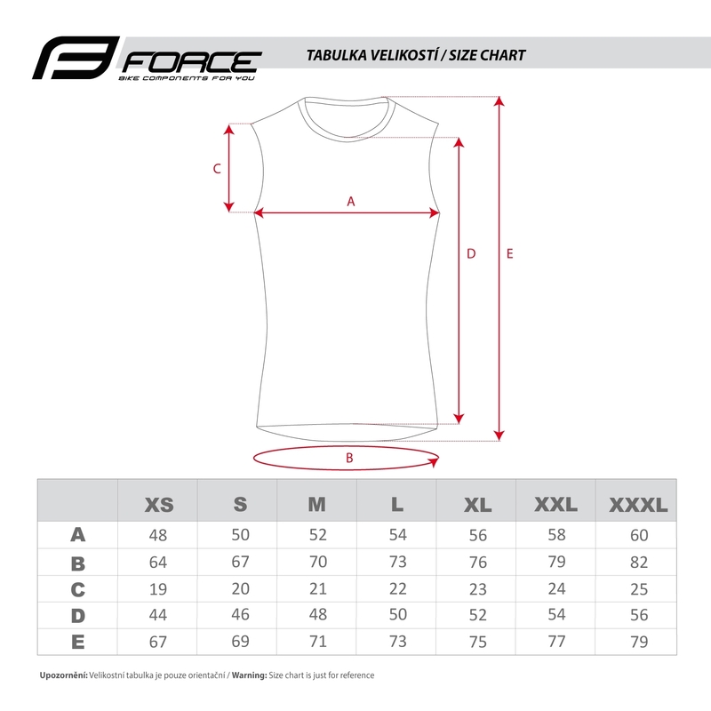 Force vesta V48 neprofuk, fluo